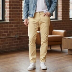 MUGSY Men’s Ivory Jeans size 40x32